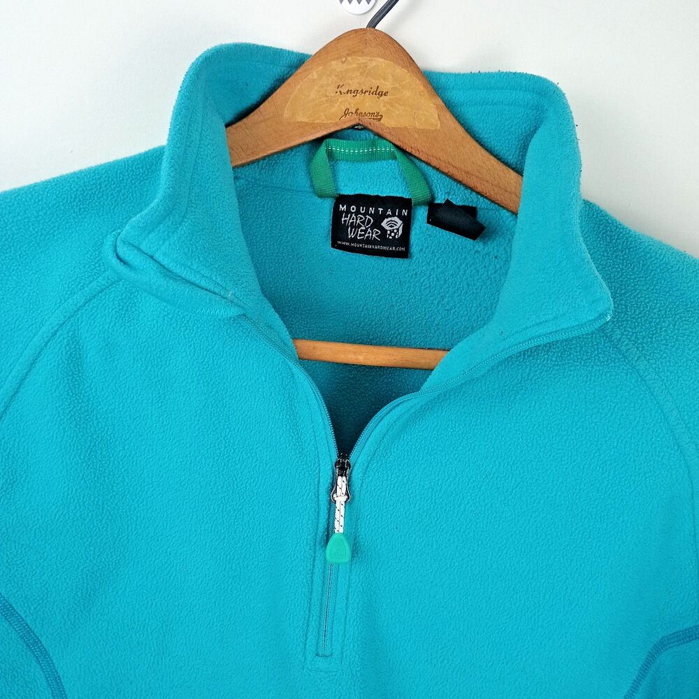 Mountain Hardwear MicroChill Quarter-Zip Womans Large Micro Fleece‎ Top Hiking